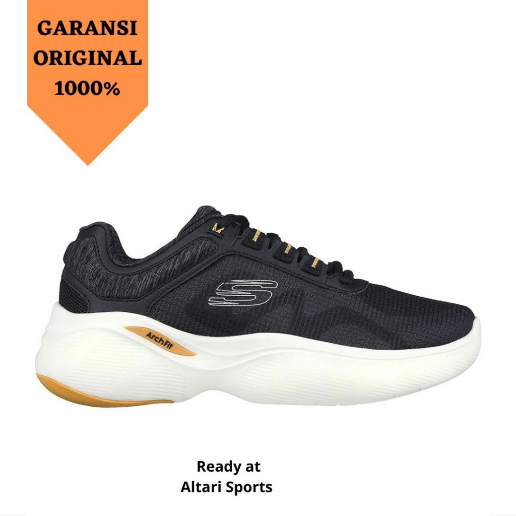 Sepatu lari running SKECHERS ARCH FIT INFINITY original 232606/BKYL