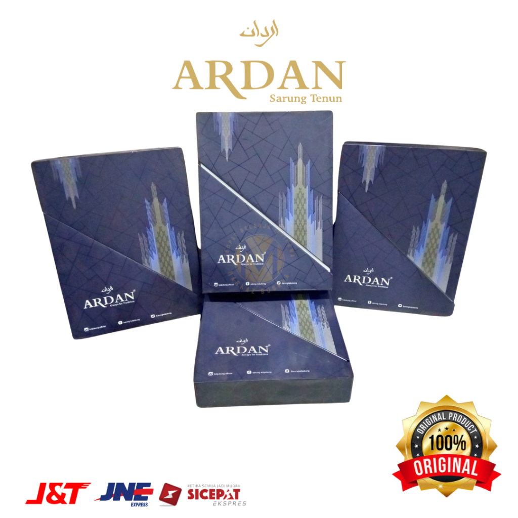 Sarung Ardan Gse Gold (Gunung Songket Elegant)