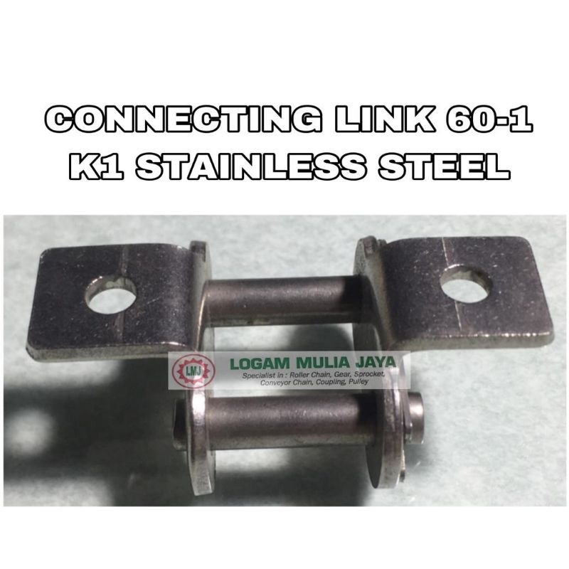 CL RS 60-1 K1 SS CL 60 CONNECTING LINK RS 60 SINGLE SAMBUNGAN RANTAI RS 60 - 1 K1 SS CL 60 K1 SS