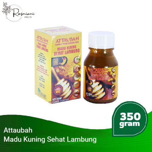 

ATTAUBAH - Madu Kuning Sehat Lambung 350gram Atasi Asam Lambung