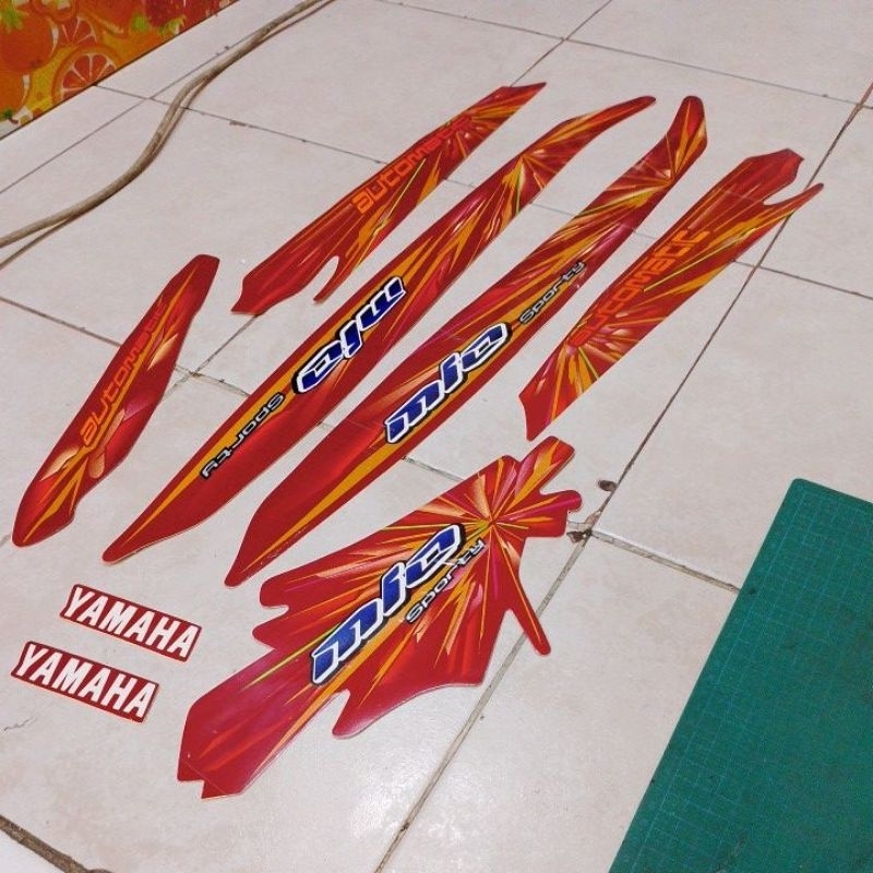 striping Mio sporty 2008 standart setara original