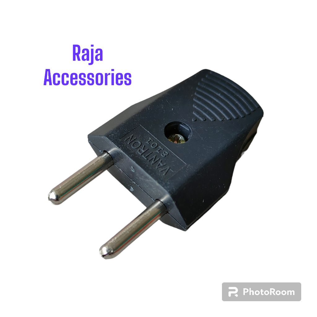 STEKER PIPIH Steker Cup Cupan Listrik Hitam Pipih Tipis New Arde Murah Colokan Listrik