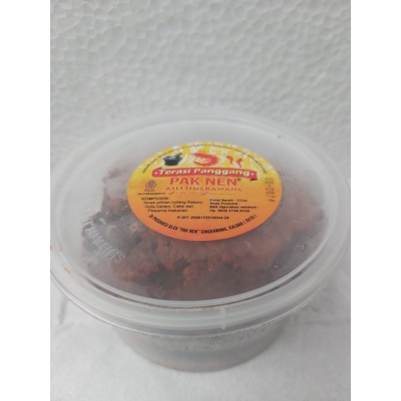 

TERASI PANGGANG pak Nen Asli kalbar(Wangi dan Enak)