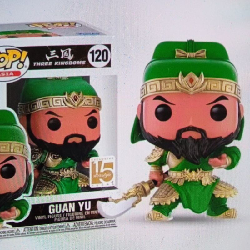 funko pop Asia three kingdom Guan yu