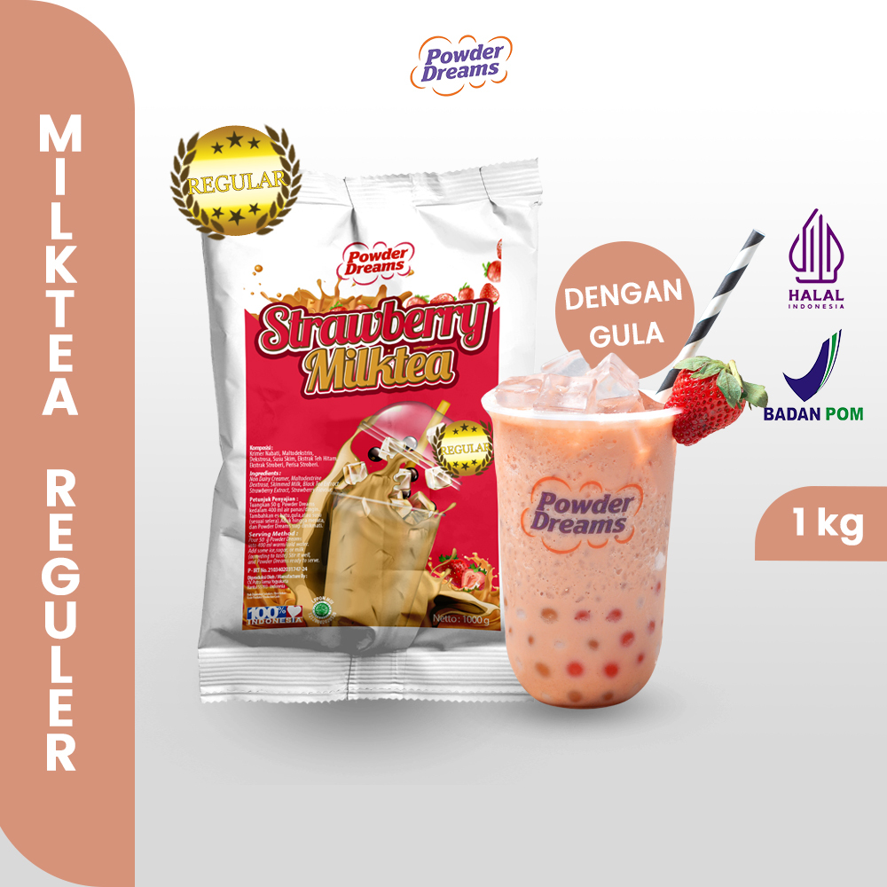 

Powder Dreams - Bubuk Minuman Series Milk Tea Kemasan 1 KG