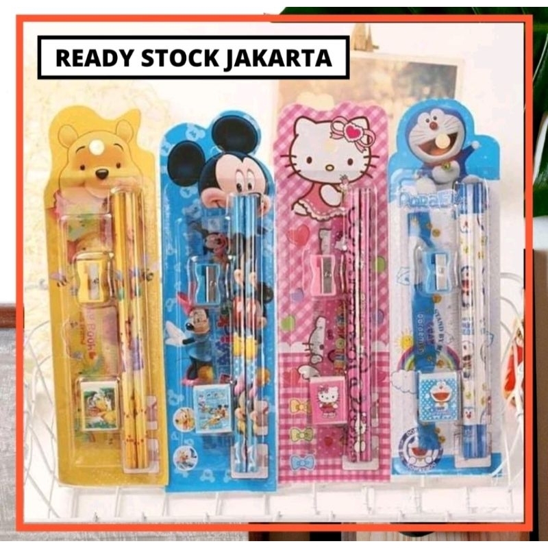 

MS88.Set Stationery Set alat tulis membantu proses belajar anak