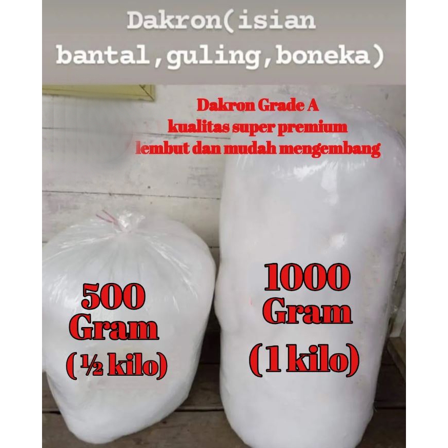 Dakron Kiloan murah dakron ecer
