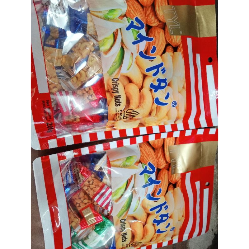 

kacang ting ting campur rasa