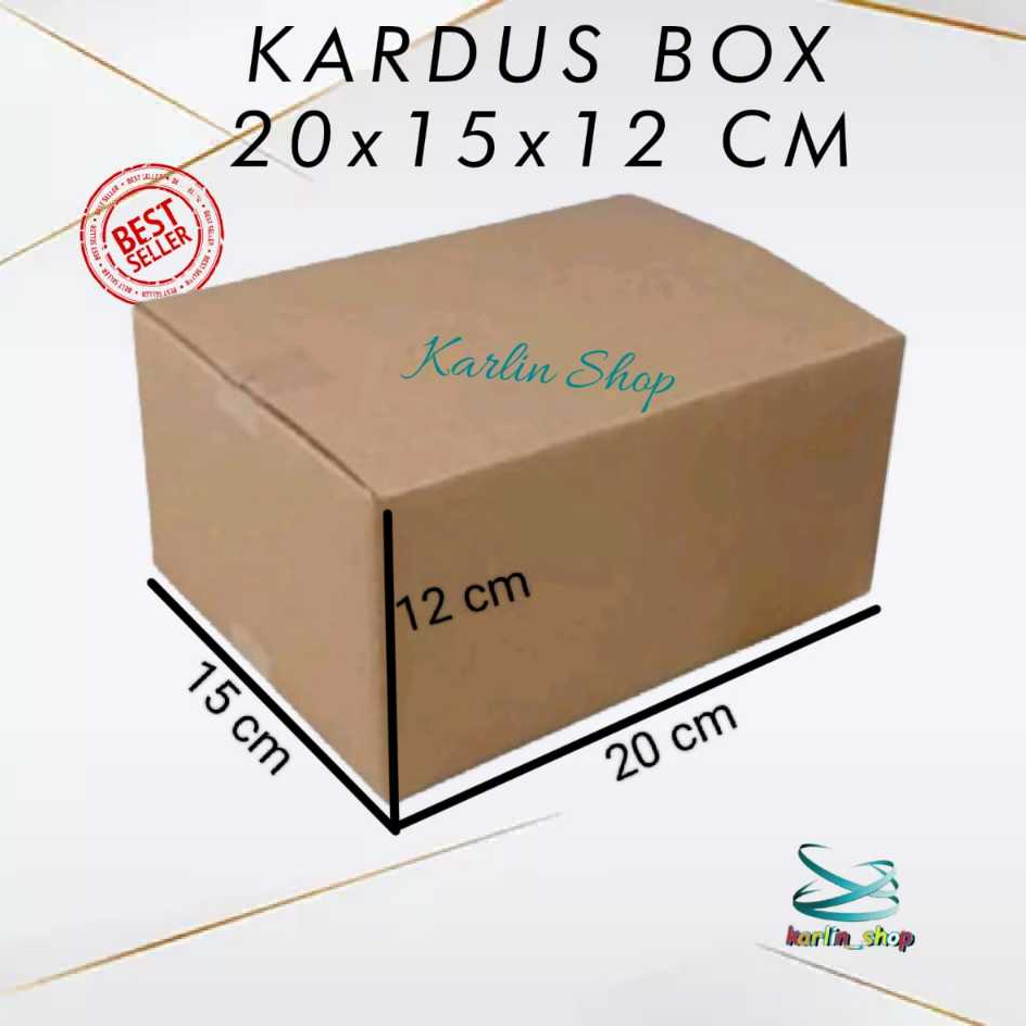 

Kardus Box Packaging 20x15x12 Cm