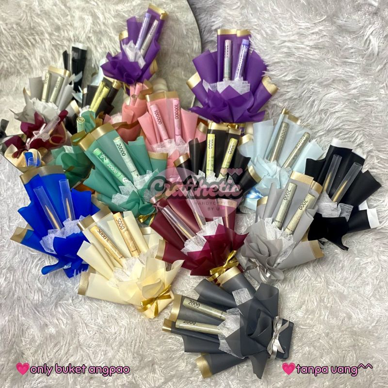 

BUKET ANGPAO MINI ESTETIK (ANGPAO LEBARAN) (BUKET UANG MINI)