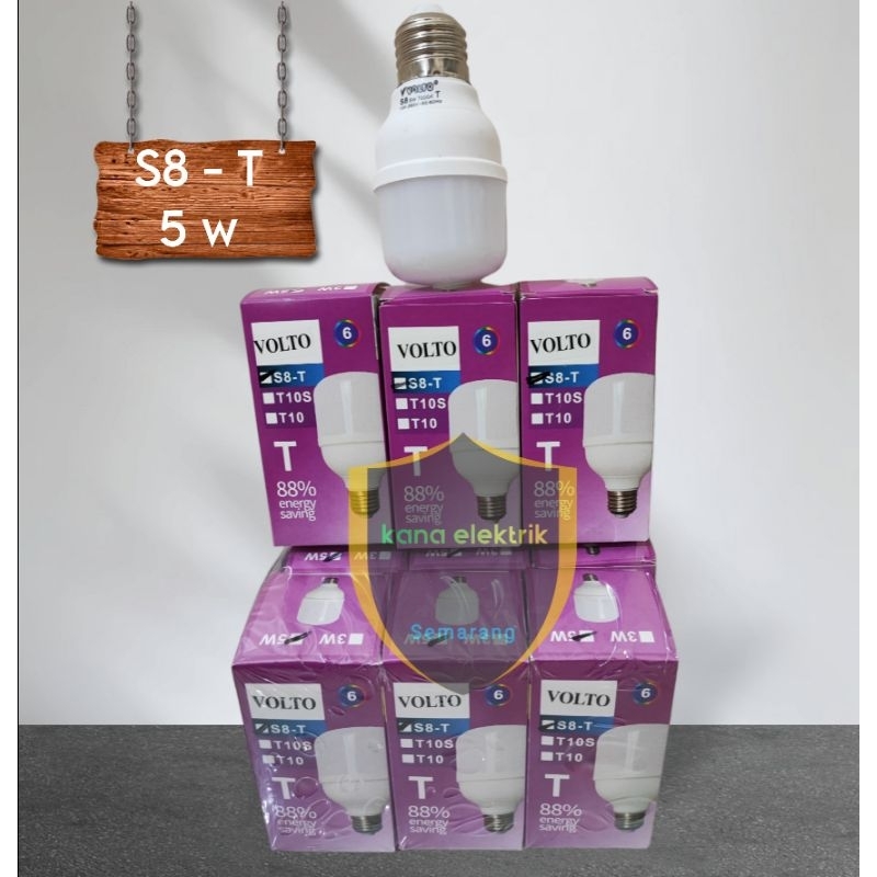MURAH Lampu LED Bohlam SNI Volto 5w 10w 20w 30w watt (T) Putih