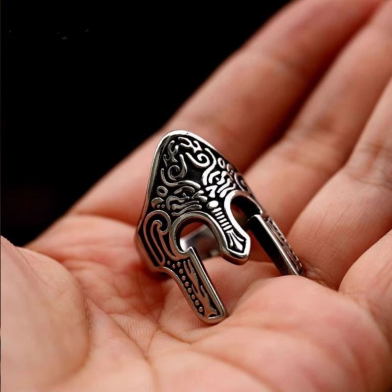 Cincin Topeng Spartan Terbuka