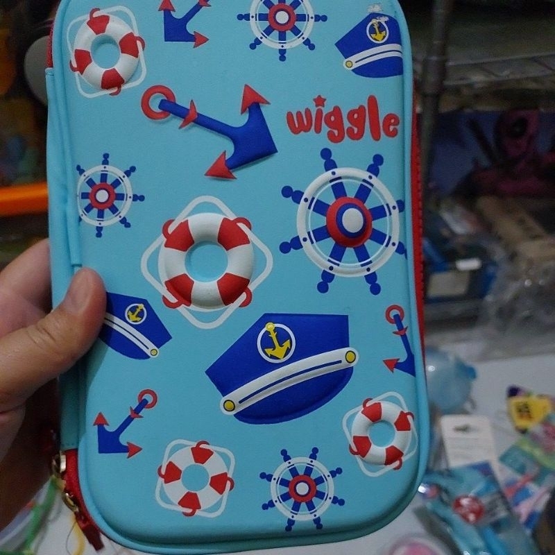 

WIGGLE DOUBLE ZIPPER PENCIL CASE WIGGLE ORI / TEMPAT PENSIL DOBEL RESLETING WIGGLE ORI