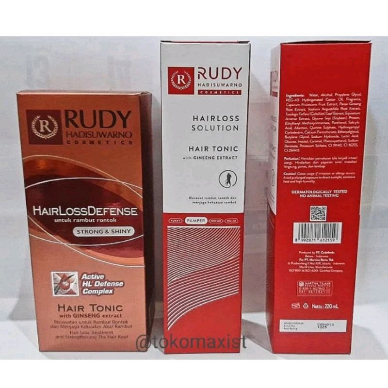 Rudy hadisuwarno hair loss tonic penumbuh rambut rontok