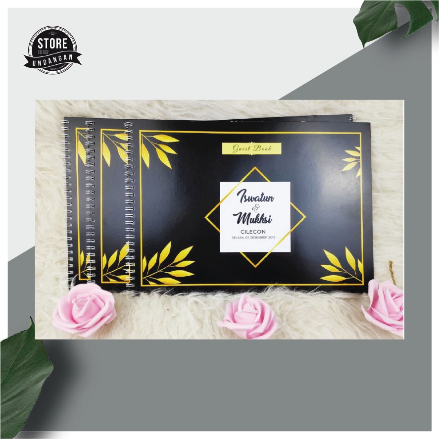 

Rad Buku Tamu Costume, Full Color,Gratis Tambah Foto Cover - Bahan Linen