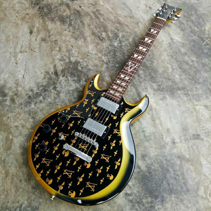 Guitar Elektrik Custom Schecter Zacky Vengeance Blade Left Handed ( Guitar Tangan Kiri ) Bekas