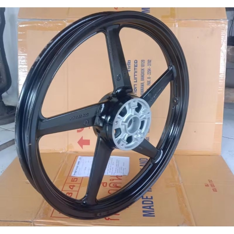 Velg Pelk Pelek Racing Depan Motor Yamaha Vixion Old Warna Hitam