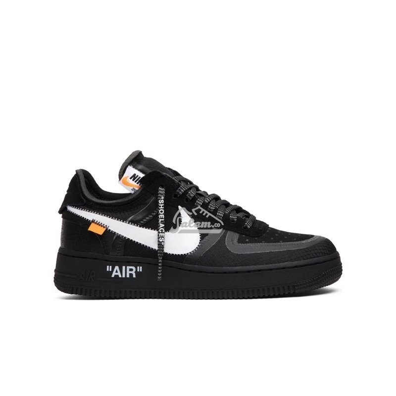 Sneakers Air Force 1 x Off-White Low Black "SKU AO4606 001" Unisex Original Authentic Guarantee