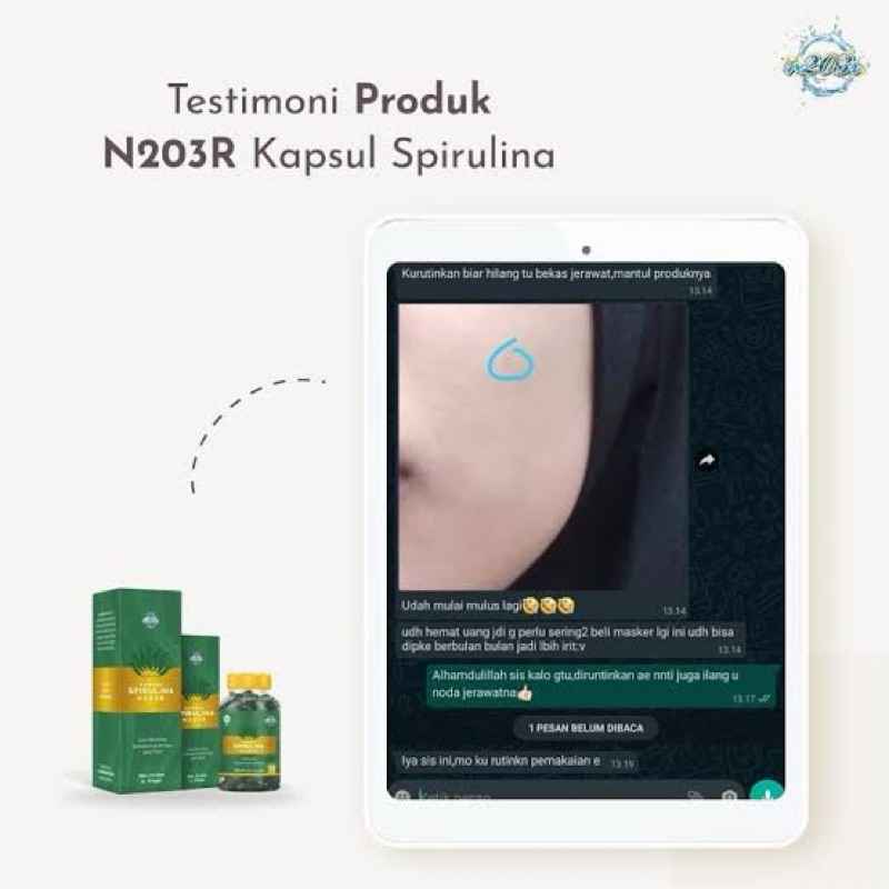KAPSUL SPIRULINA N203R