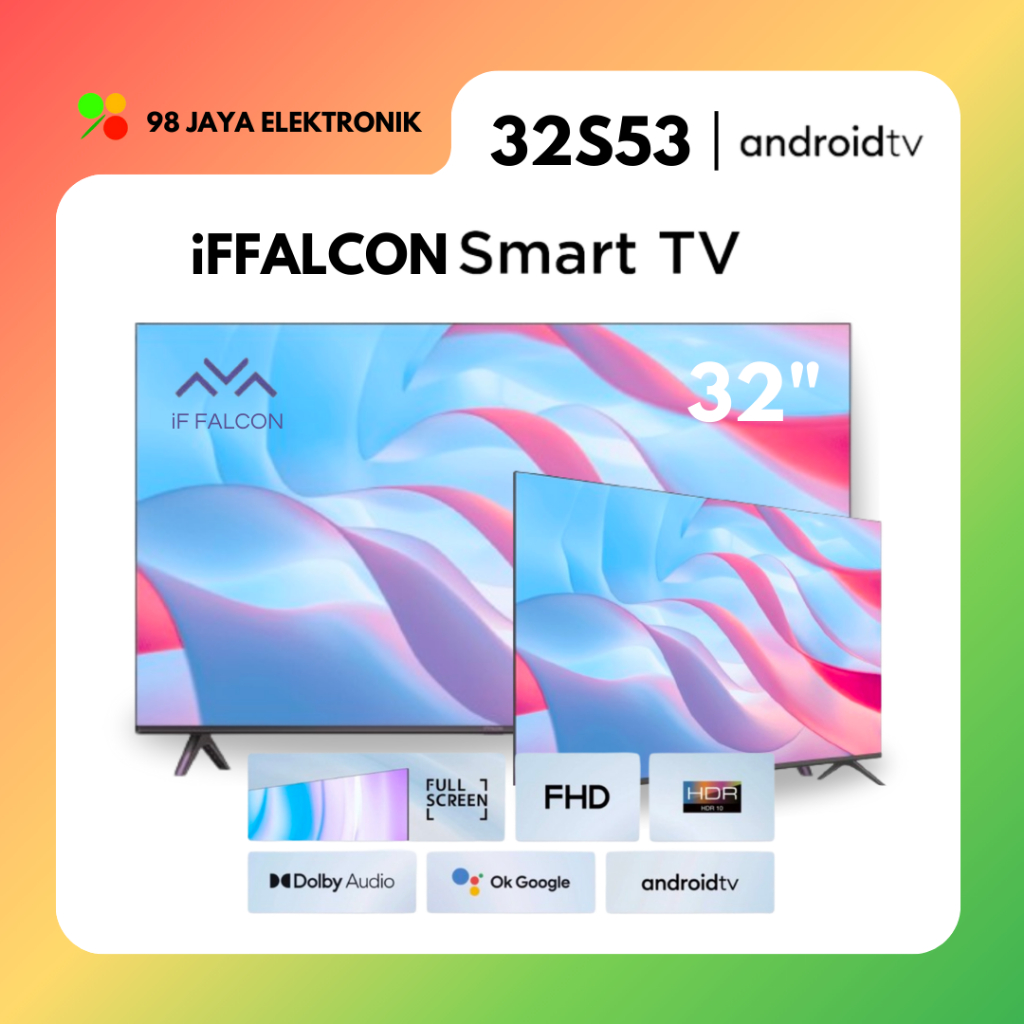 TCL iFFALCON 32S53 SMART ANDROID TV - YOUTUBE - NETLIX