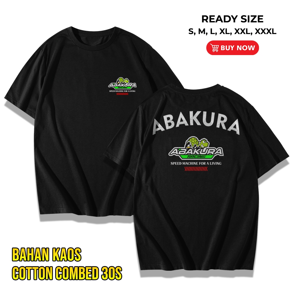KAOS ABAKURA KAOS MOTOR KAOS RACING ABAKURA KAOS BALAP T-SHIRT PRIA DAN WANITA KAOS TERBARU