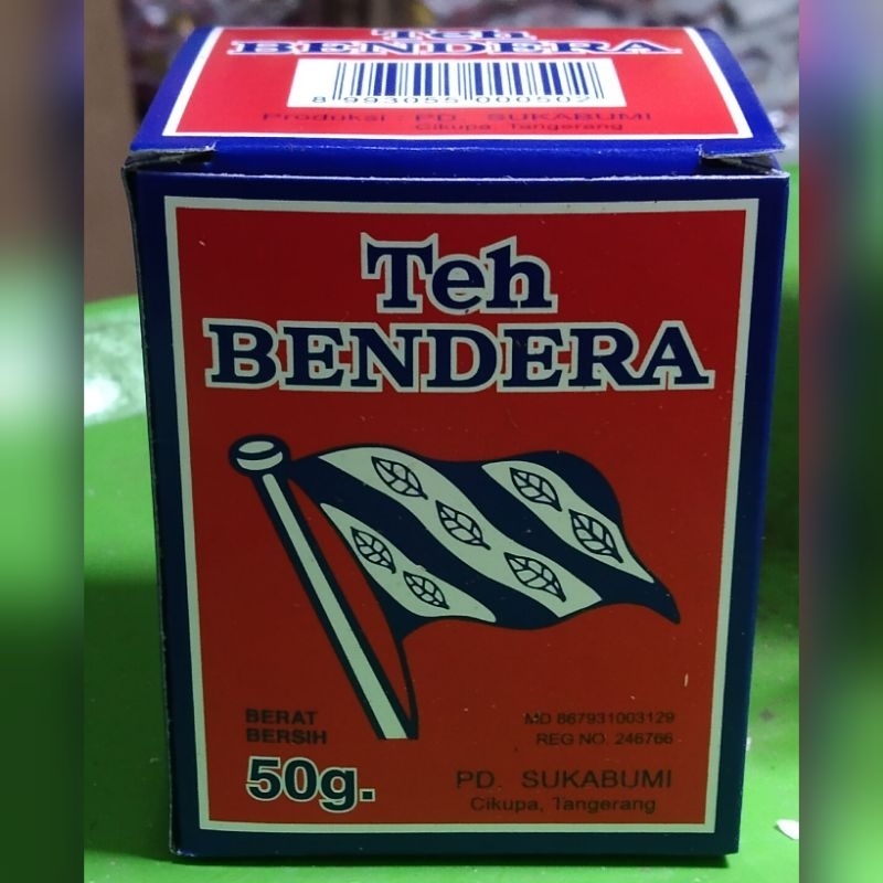 

teh bendera bubuk kotak