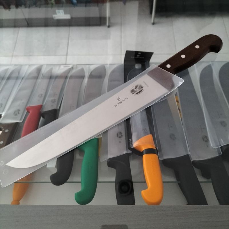 Butcher knife / pisau sembelih victorinox Crossbow bilah lurus 28 cm 5.5200.28