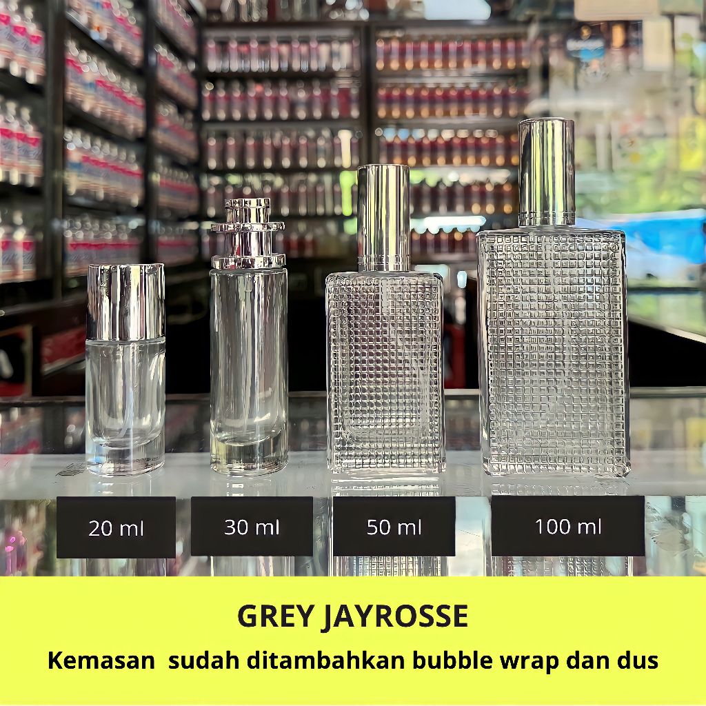 Parfum Grey J@yrosse Tahan Lama Non Alkohol