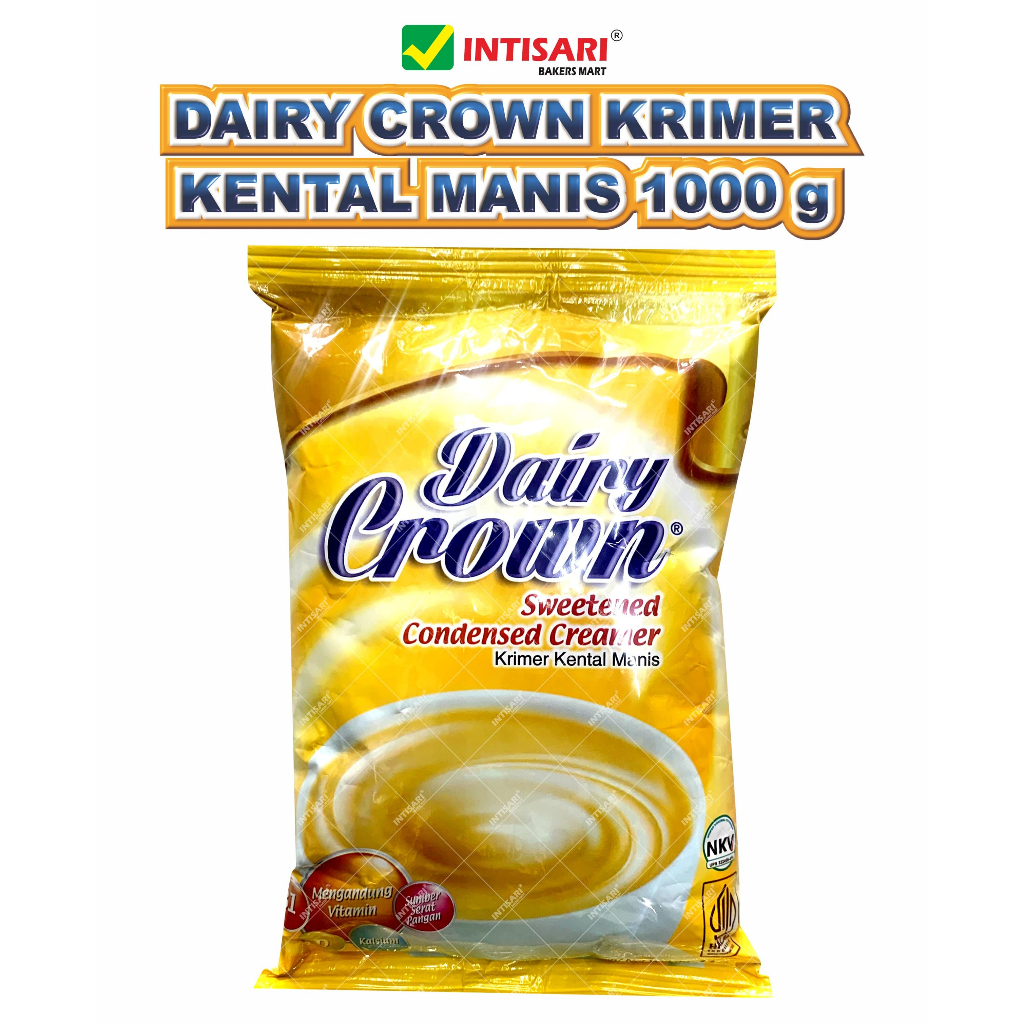 

DAIRY CROWN KRIMER KENTAL MANIS 1000 G