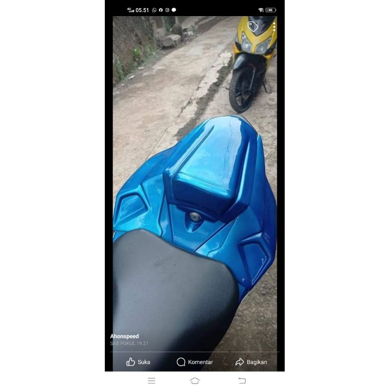 paket ganteng GSX r150 cover tangki,spakbor,cover body