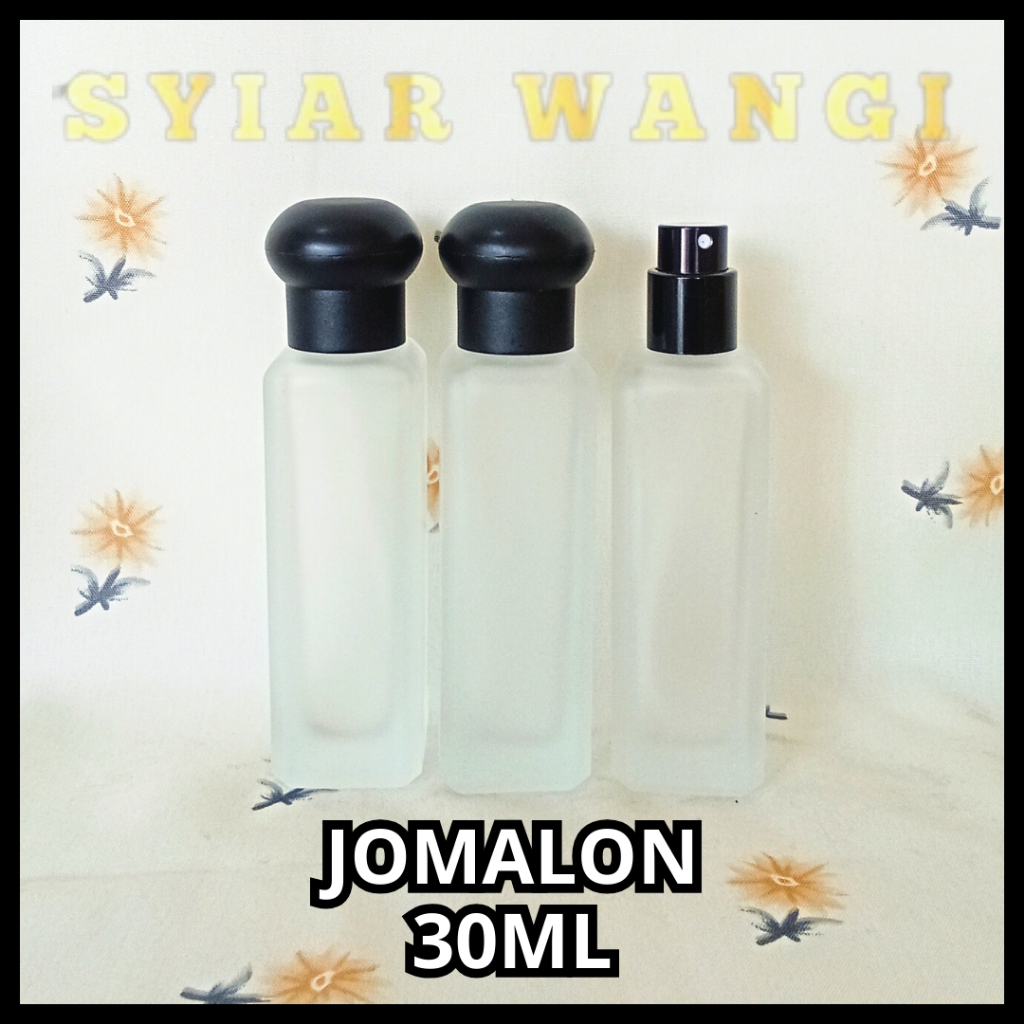 Botol Parfum SPRAY JO MALONE 30ML - Botol Parfum ISI ULANG DRAT - Botol UKURAN 30ML