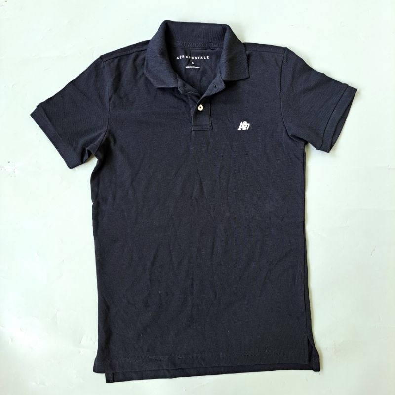 kaos kerah polo pria wanita aeropostale ori sisa eksport