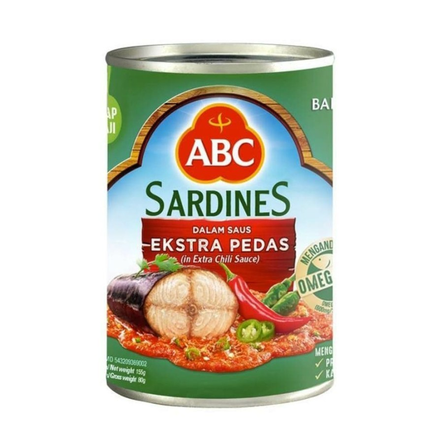 

Sarden ABC Extra Pedas 155 gr