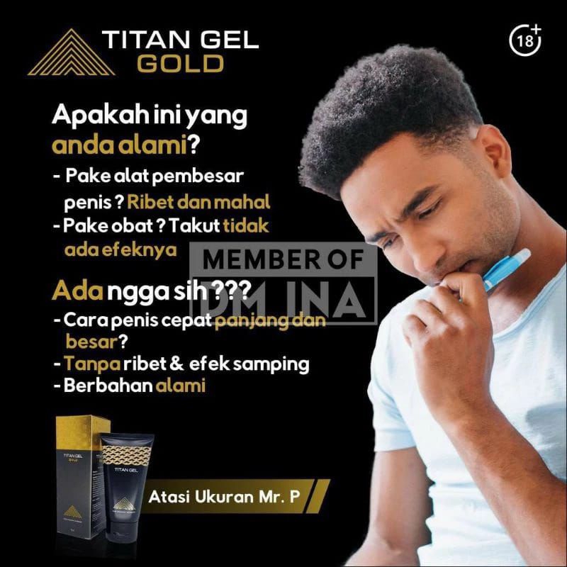 Titan gel / Titan gel asli original / Titan gel gold / Titan gel asli Rusia / Titan gel bpom