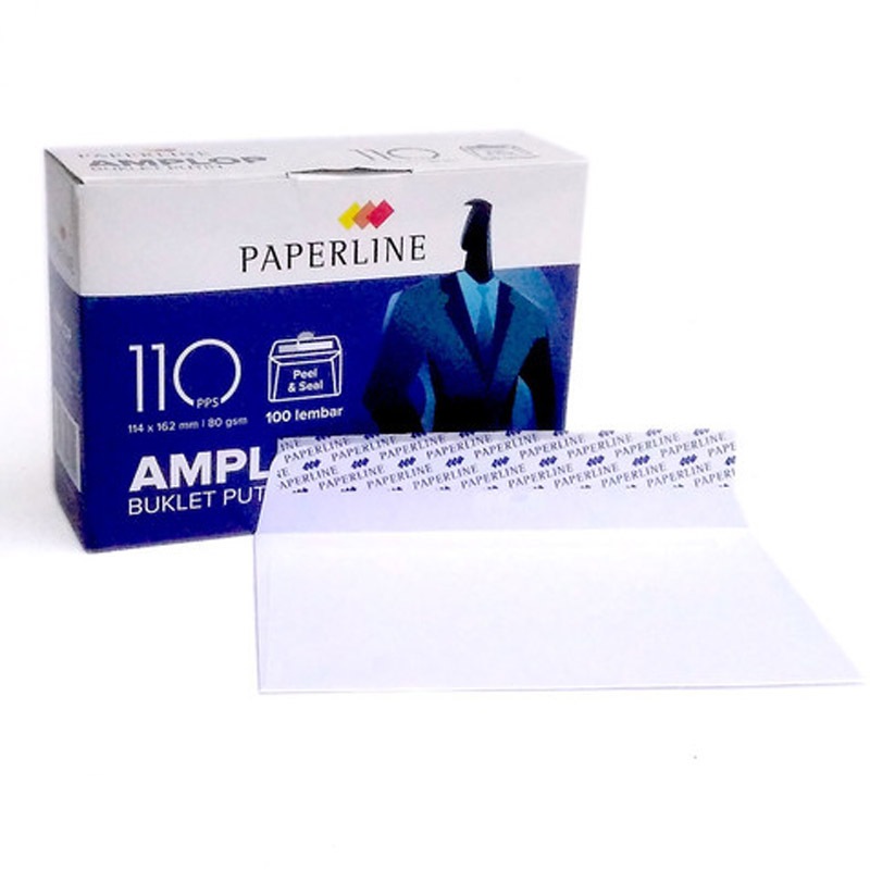 

Cetak Amplop Putih Custom No. 110 (11,4x16,2) 1box/100 Lembar Bebas Motif