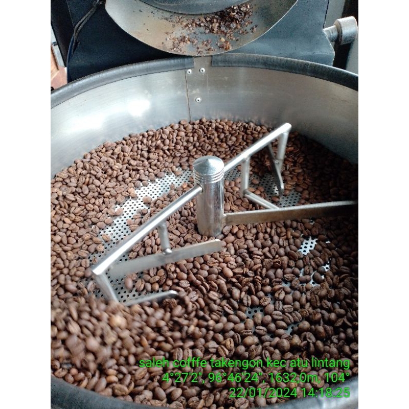 

biji coffe roasting arabica Aceh Tengah