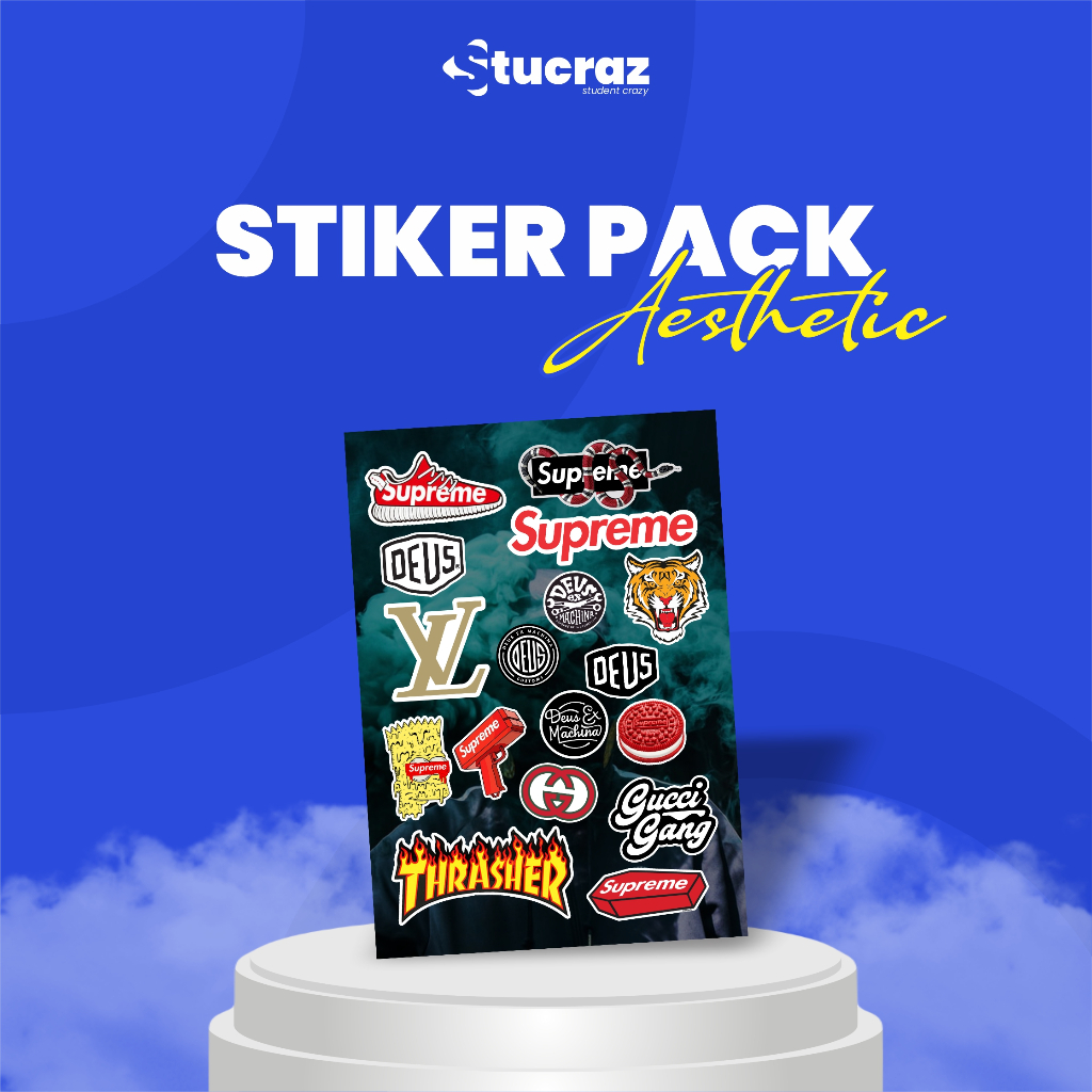 

STIKER AESTHETIC TUMBLER HP | STIKER LAPTOP | DLL | DEUS SUPREME