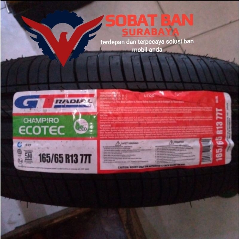 Ban mobil GT Radila 165/65 R13 165 65R13 Champiro ecotex
