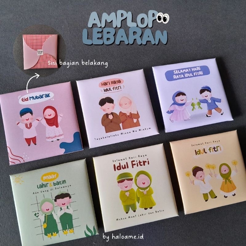 

(10pcs) Amplop Lebaran Baling-Baling/Amplop Lebaran Terbaru 2024