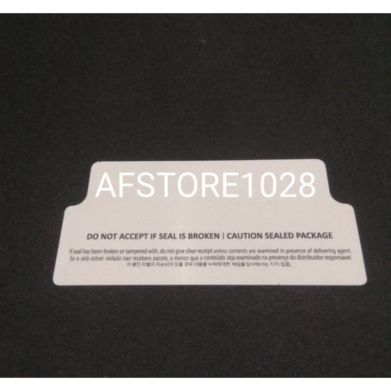 

Isi 20 Pcs Segel Dus Hp Terbaru 2024 Stiker Dus Hp Putih Terbaru 2024