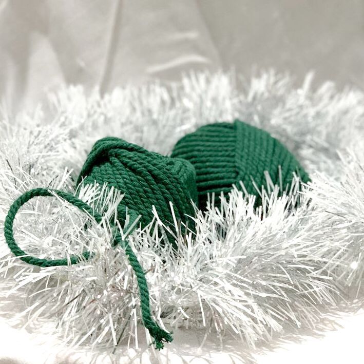 Tali Katun Macrame 3MM WARNA HIJAU