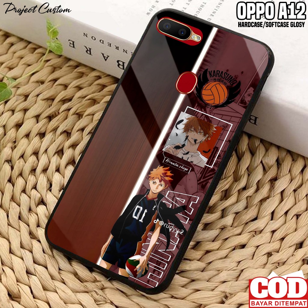 Case Oppo A12 - Casing Hp Oppo A12 Motif ( Haikyu ) - Kondom Hp - Cassing Hp - Silikon Hp Oppo A12 -