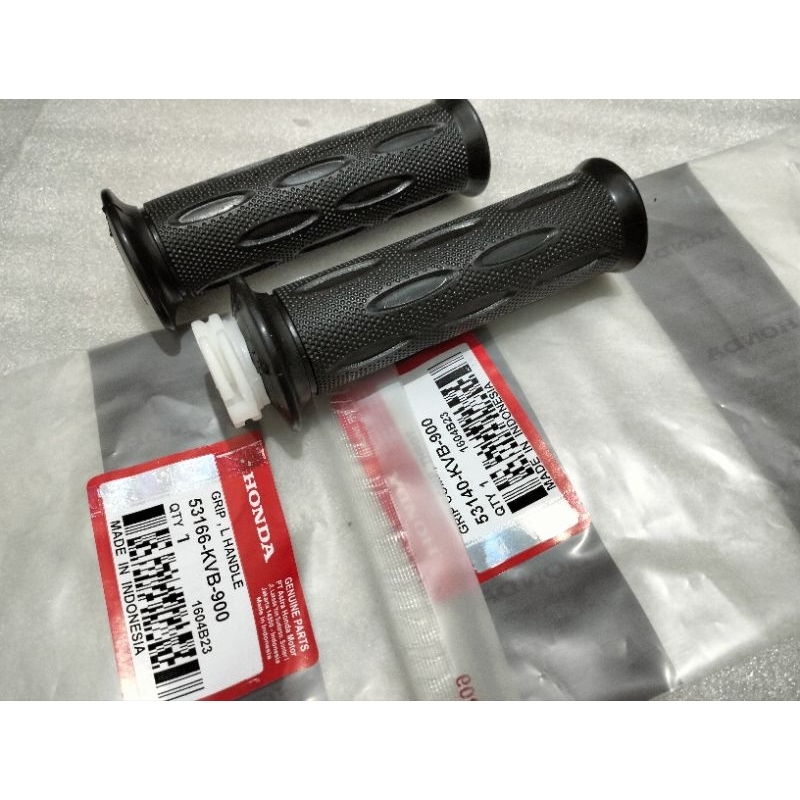 hangrip settt grip gas  sett-KVB-53140-900-vario 110 CW-beat-spacy karbu Non F1-KVB