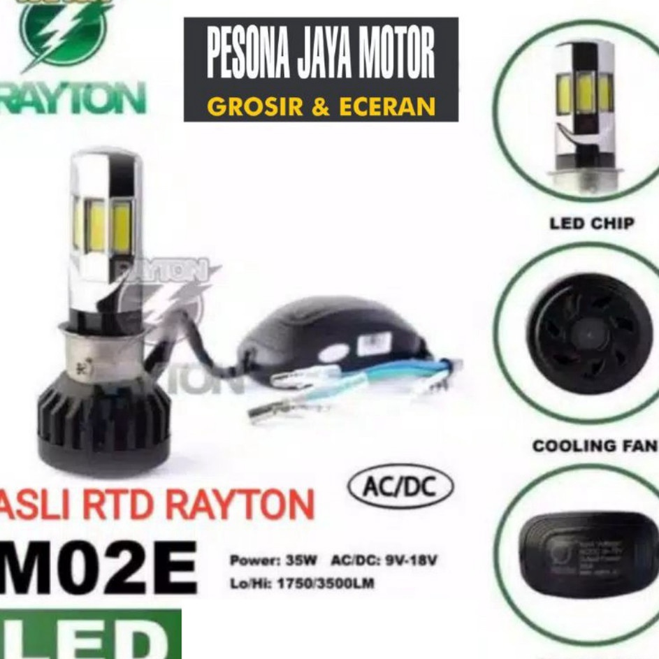 hC Led Rtd Rayton Original Lampu Led RTD Rayton Original Ready 6 sisi  3 Sisi