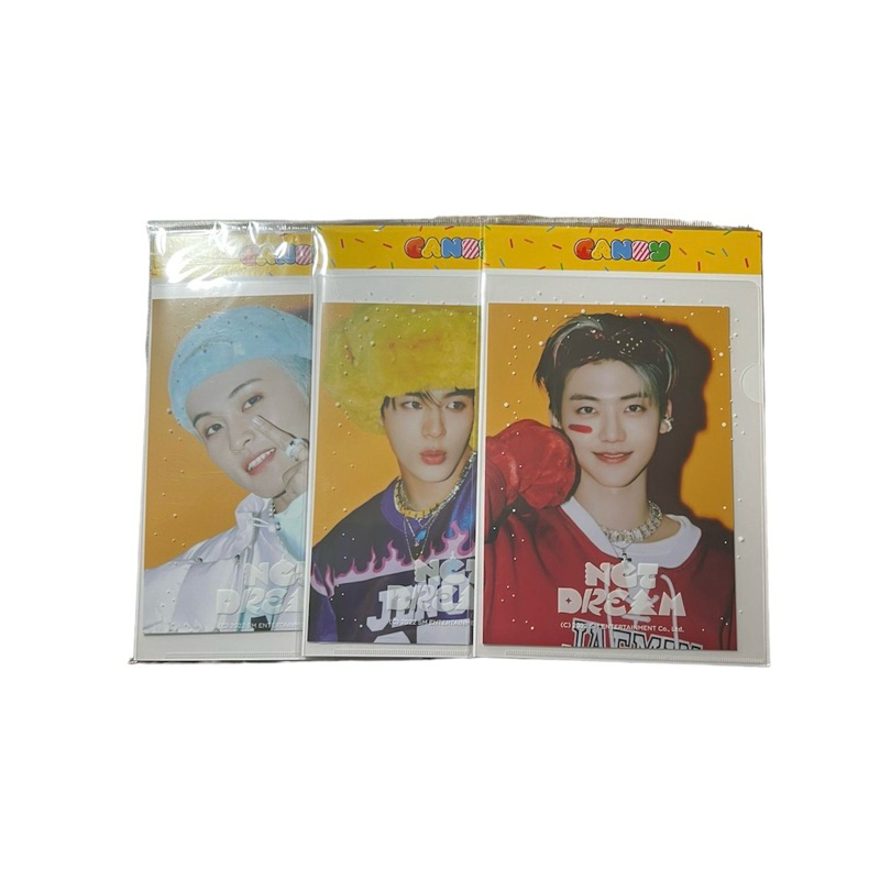 NCT dream candy MD Holographic Holo Photocard Postcard Set  Mark Jeno Jaemin