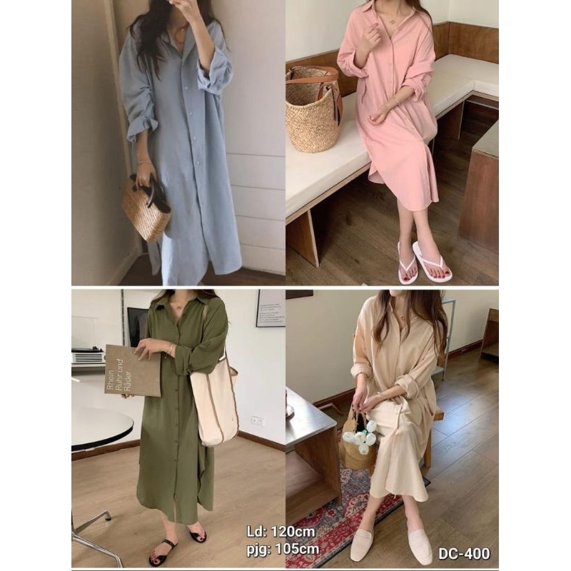 Anemi Tunik Midi Polos