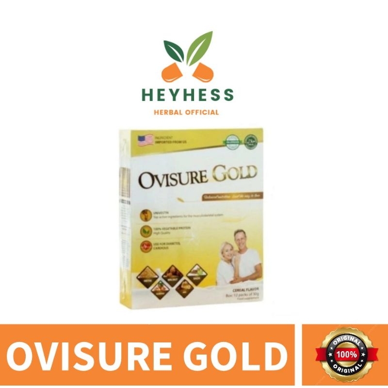 OVISURE GOLD SUSU OBAT VITAMIN TULANG DAN SENDI OVISURE GOLD ASLI