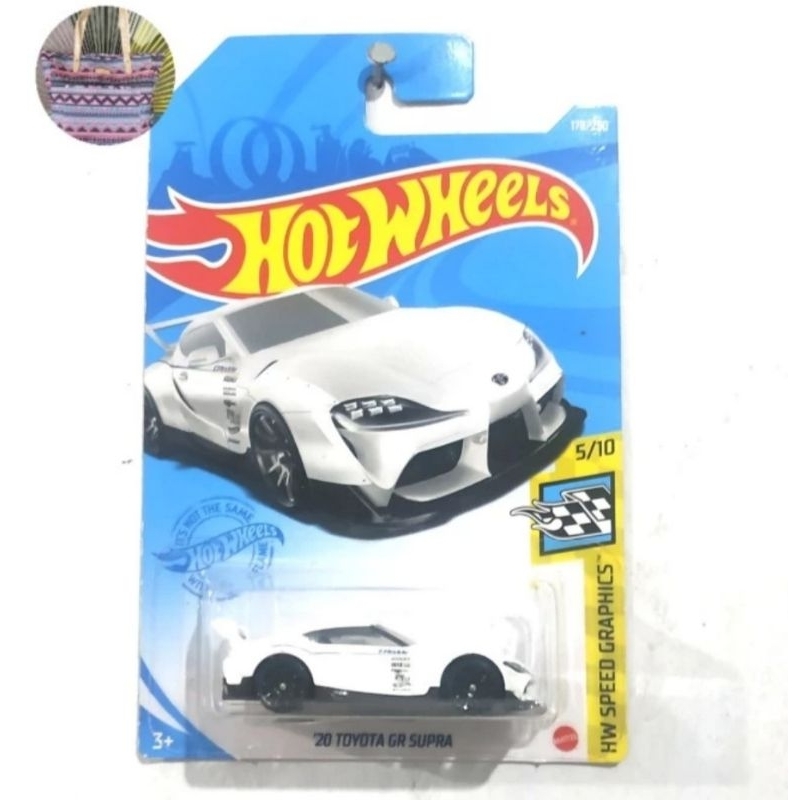 Hot Wheels 20 Toyota GR Supra White putih