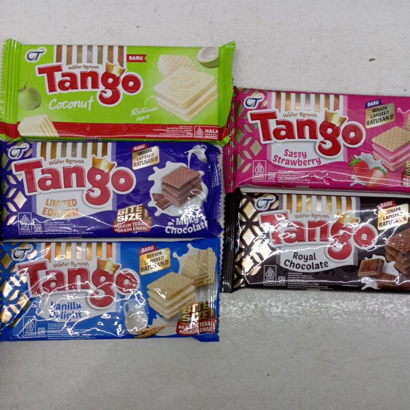 

Tango Wafer 39gr coconut, coklat, vanilla, strawberry, milky coklat