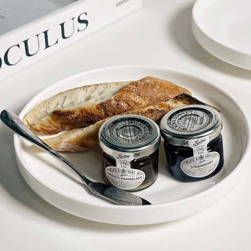 Piring Polos Aesthetic Ala Korea/Piring  Makan/Korean Plate/Aesthetic Korean Plate/Piring Estetik Ko